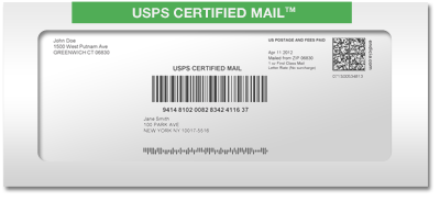 Certified Mail